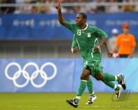 FUSSBALL  Olympia 2008  Peking  Halbfinale Nigeria - Belgien