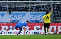 FUSSBALL1. Bundesliga  Saison 2012/2013: TSG 1899 Hoffenheim - Borussia Dortmund