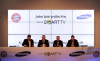 Fussball 1. Bundesliga, Saison 2011/2012:  Pressekonferenz zur kooperation mit Samsung