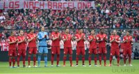 Fussball 1. Bundesliga Saison 15/16: FC Bayern Muenchen -  Eintracht Frankfurt