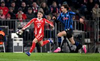 Fussball  Achtelfinal Rueckspiel CHL 25/26: FC Bayern Muenchen - Atalanta Bergamo