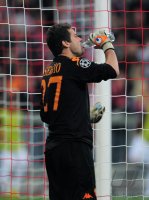 Fussball Champions League  Saison 2010/2011: Torwart Julio Sergio  (AS Rom)