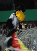 Fussball International  U 20 Laenderspiel:  DFB Maskottchen Paule