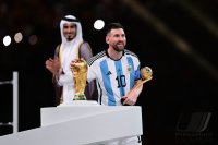 FUSSBALL WM 2022 Finale: Argentinien - Frankreich