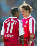 Fussball 1. Bundesliga: FCB, HARGREAVES und ROBERTO