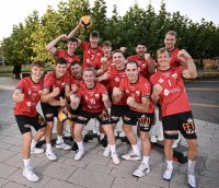Volleyball 2. Bundesliga Saison 24/25: Fotoshooting TV Rottenburg