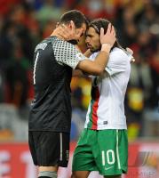 FUSSBALL WM 2010, ACHTELFINALE: Spanien - Portugal