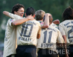 Fussball Liga Pokal: Muenchen - Leverkusen, Jubel n. 1:0