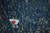 Fussball 1. Bundesliga  Saison 2010/2011:  Borussia Dortmund - Borussia Moenchengladbach