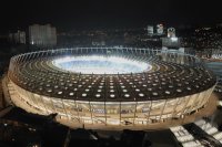 Fussball Olympiastadion in Kiew; Finalstadion Euro 2012