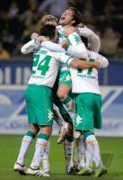 Fussball DFB Pokal  Achtelfinale 08/09   Borussia Dortmund - Werder Bremen