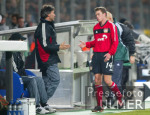 Fussball UCL: Leverkusen - Newcastle, Lev enttaeuscht