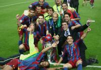 Fussball International: Champions League Finale, Jubel Barcelona