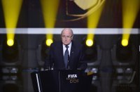 Fussball International  FIFA Ballon d Or 2012: FIFA Praesident Joseph S. Blatter (Schweiz)