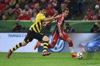 Fussball DFB Pokal Halbfinale 14/15: FC Bayern Muenchen - Borussia Dortmund