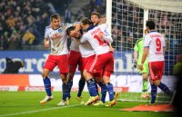 Fussball, 1. Bundesliga  Saison 2013/2014: Hamburger SV - Bayer 04 Leverkusen