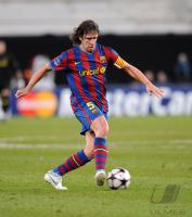 FUSSBALL  International CHL 09/10 : Carles Puyol (Barca)