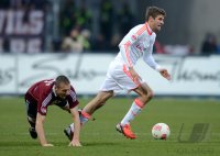 Fussball 1. Bundesliga, Saison 2012/2013: 1. FC Nuernberg - FC Bayern Muenchen