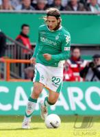Fussball 1. Bundesliga: Bremen, FRINGS Einzelaktion