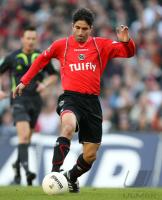 Fussball 1. Bundesliga: Hannover, HASHEMIAN Einzelaktion