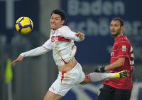 FUSSBALL 1. BUNDESLIGA  09/10   SC Freiburg  - VfB Stuttgart