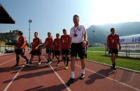 Fussball 1. Bundesliga: Training beim FC Bayern Muenchen