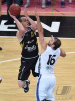 Basketball 1. Bundesliga 17/18 Testspiel:  Walter Tigers Tuebingen - Fribourg Olympic