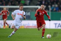 FUSSBALL DFB POKAL  Saison 2012/2013:  FC Augsburg - FC Bayern Muenchen
