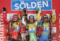 Ski Alpin; Riesenslalom Soelden Damen 2005