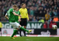 Fussball, 1. Bundesliga  Saison 2013/2014: SV Werder Bremen - VfB Stuttgart