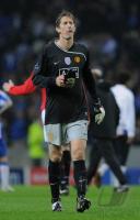 Fussball International Champions League  Van der Sar (Manchester United)