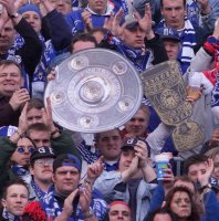 Fussball  1. Bundesliga  2000/2001: FC Bayern Muenchen - FC Schalke 04