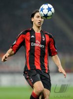 Fussball Champions League  Saison 2010/2011: Zlatan Ibrahimovic (AC Mailand)