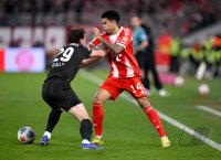 Fussball 1. Bundesliga  Saison  2025/2026  25. Spieltag FC Bayern Muenchen -  Borussia Moenchengladbach