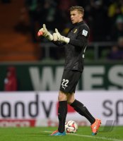 Fussball, 1. Bundesliga  Saison 2014/2015: SV Werder Bremen - Borussia Dortmund