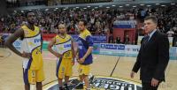Basketball  1. Bundesliga  09/10  Walter Tigers Tuebingen - EWE Baskets Oldenburg