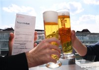 Corona Modelstadt Tuebingen: Biergarten / Gastronomie