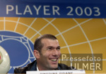 Weltfussballer des Jahres 2003 Zinedine Zidane
