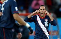 FUSSBALL WM 2010,  VORRUNDE:  Slowenien - USA