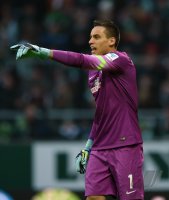 Fussball, 1. Bundesliga  Saison 2014/2015: Werder Bremen - Hertha BSC Berlin