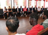 Fussball, Projektbesuch beim SV 03 Tuebingen