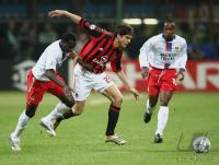 FUSSBALL CHL   AC Mailand - Olympique Lyon
