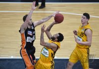 Basketball 1. Bundesliga 2013/2014: Walter Tigers Tuebingen - ratiopharm Ulm