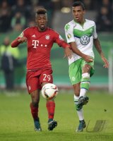 Fussball DFB Pokal, 2. Hauptrunde 2015/2016: VfL Wolfsburg - FC Bayern Muenchen