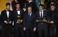 Fussball International  FIFA Ballon d Or 2014: TEAM Real Madrid