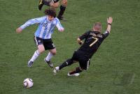 FUSSBALL WM 2010, VIERTELFINALE: ARGENTINIEN - DEUTSCHLAND
