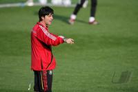 Fussball, Training der deutschen Nationalmannschaft