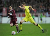 Fussball 1. Bundesliga  2010/2011:  1. FC Kaiserslautern - Borussia Dortmund