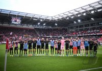 Fussball 1. Bundesliga  Saison  2025/2026  28. Spieltag SC Freiburg - FC Bayern Muenchen