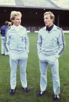 Fussball Wales-Deutschland : Rummenigge, Schwarzenbeck